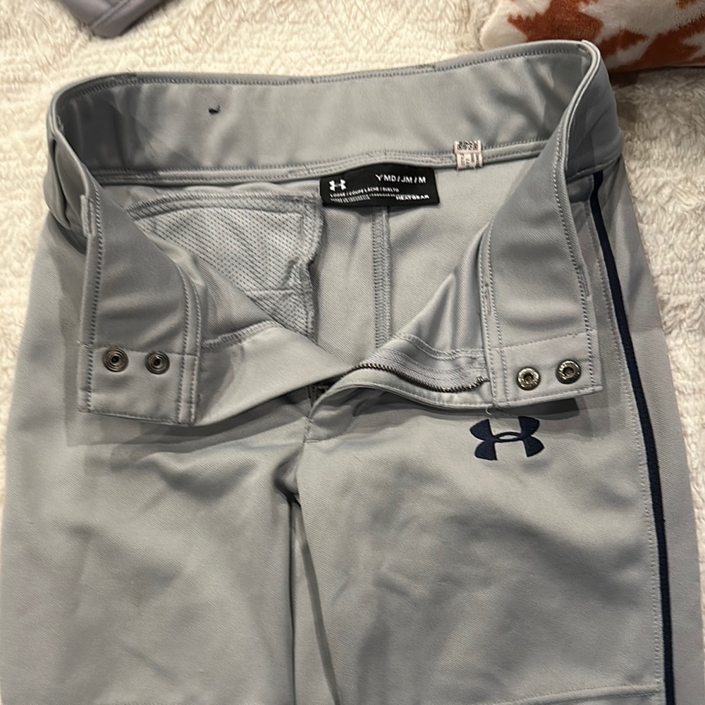 Under Armour Light Gray Sports Shorts